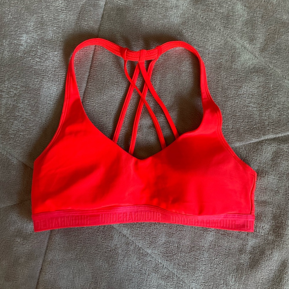 Match Women's Vibrant Red Sports Bra